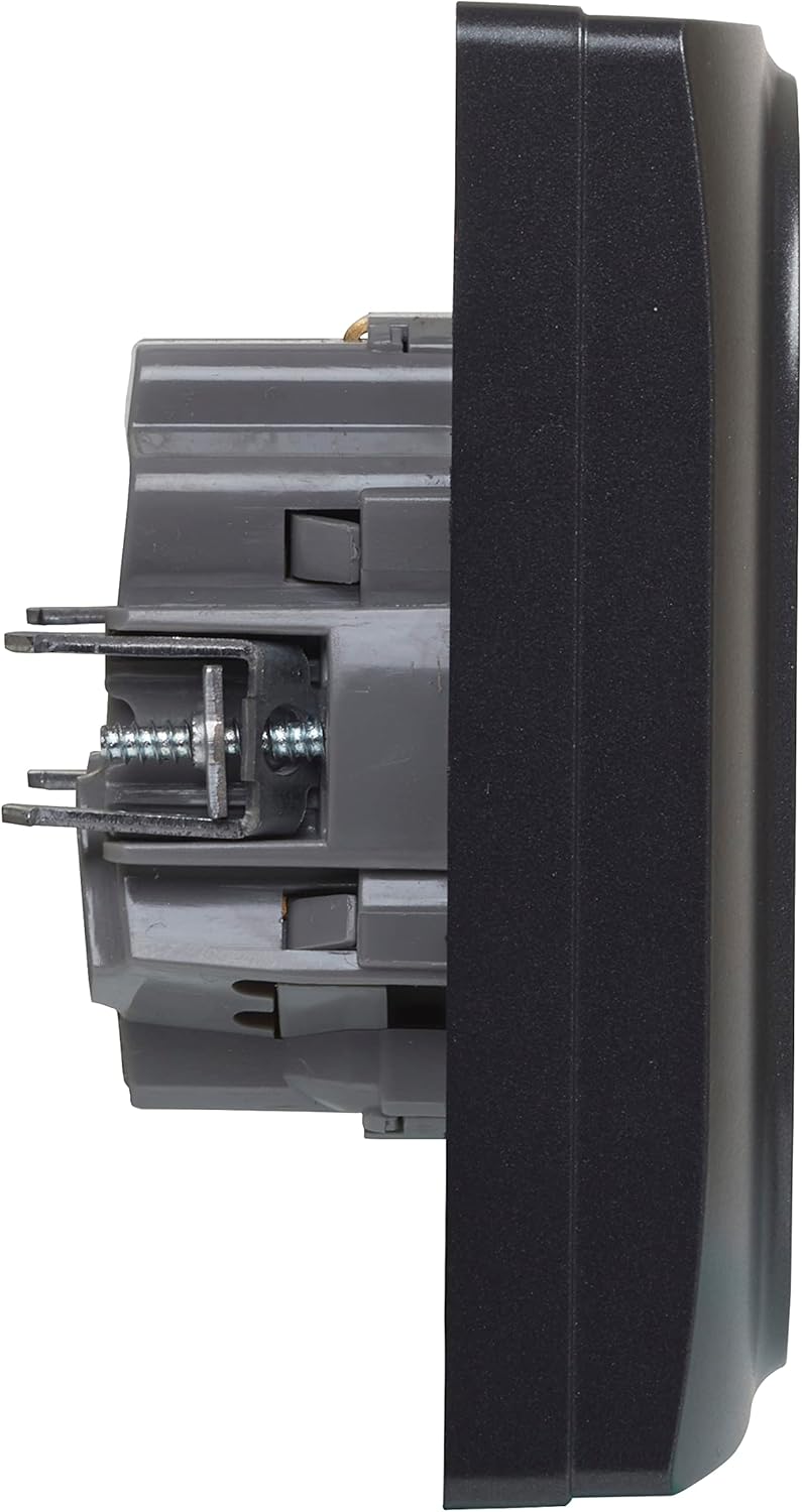 Legrand 396498 Niloé Monoblock Double Switch 10A Range Complete Mechanism Black