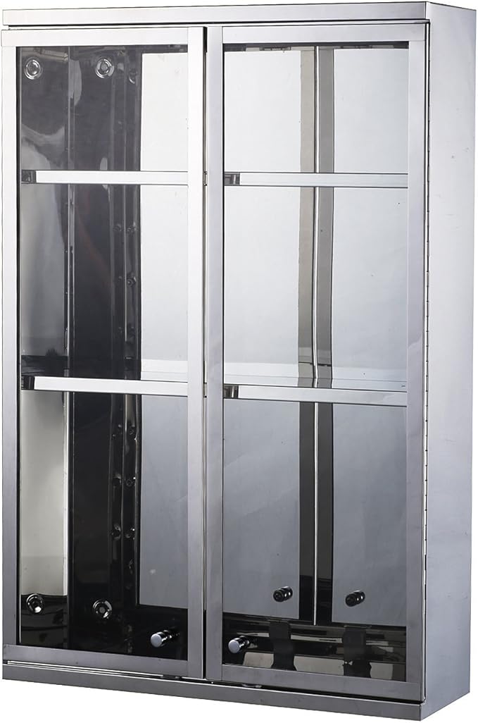 Bathroom Storage With Glass Doors Everything Bathroom