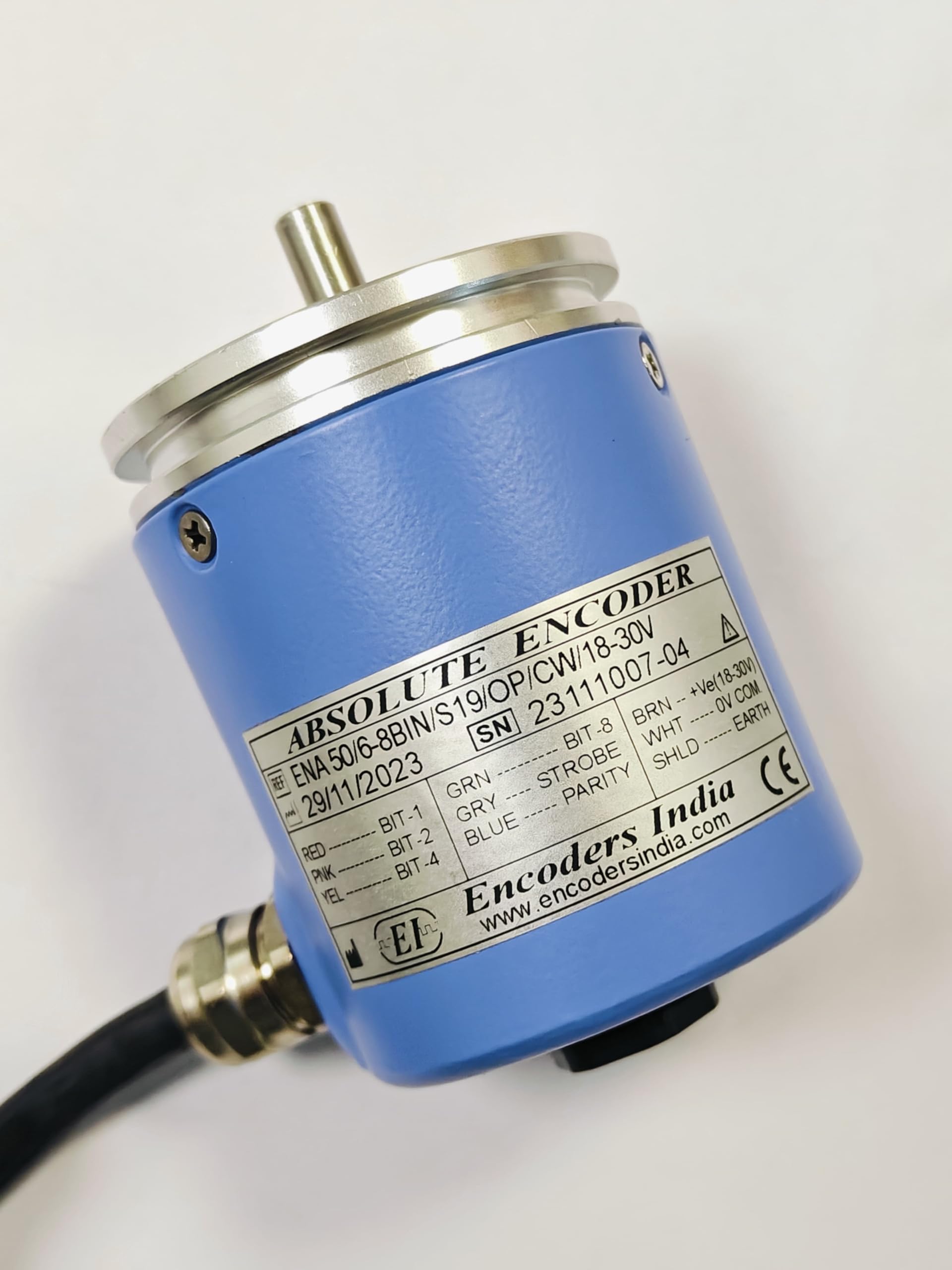 Encoders India Absolute Encoder Outer dia 50mm, Shaft dia 6mm