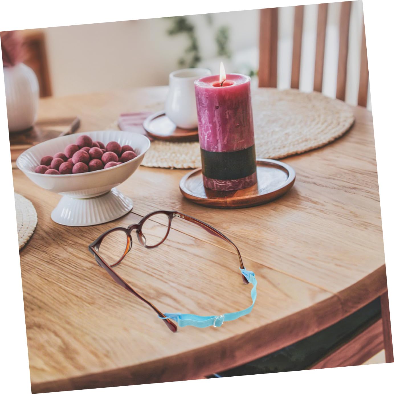 OSALADI 12pièces Corde Élastique Antidérapante Pour Lunettes Retenues Réglables Pour Accessoires De Solaire Foncé