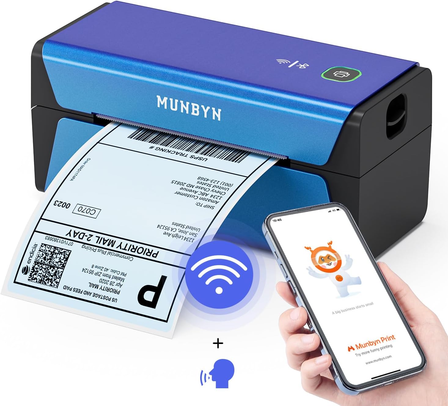 Imprimante Reçus Bluetooth Bewinner - Mini, Portable, Économique, Parfaite Pour Restaurants & Vente En Extérieur