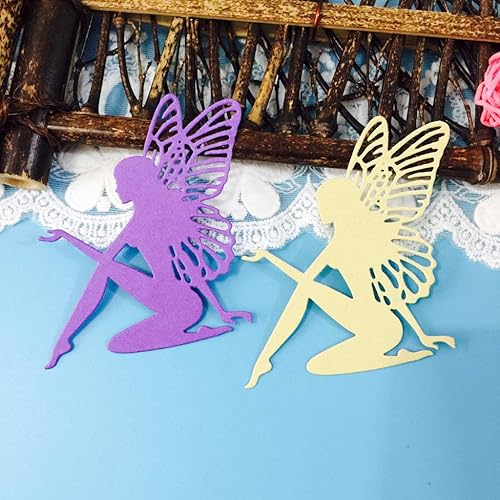 Miniatura 2 de para el corte de metal del ángel de la mariposa muere la plantilla DIY álbum de recortes sello Pape Embossing Dies para tarjetas