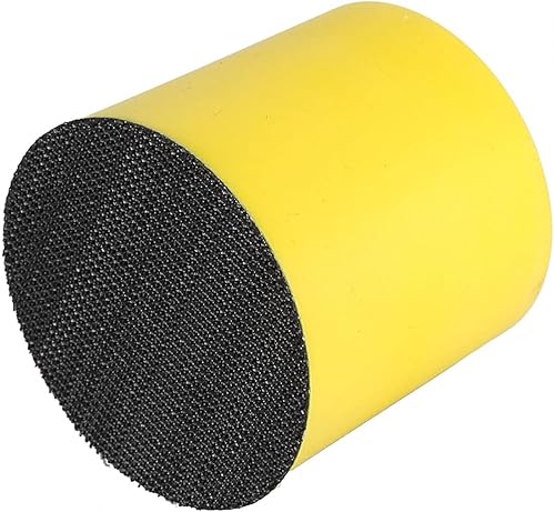 Miniatura 4 de Bloques de lijado a mano redondos de 2345 pulgadas de gancho y bucle de espuma de lijado a mano Bloque de polvo