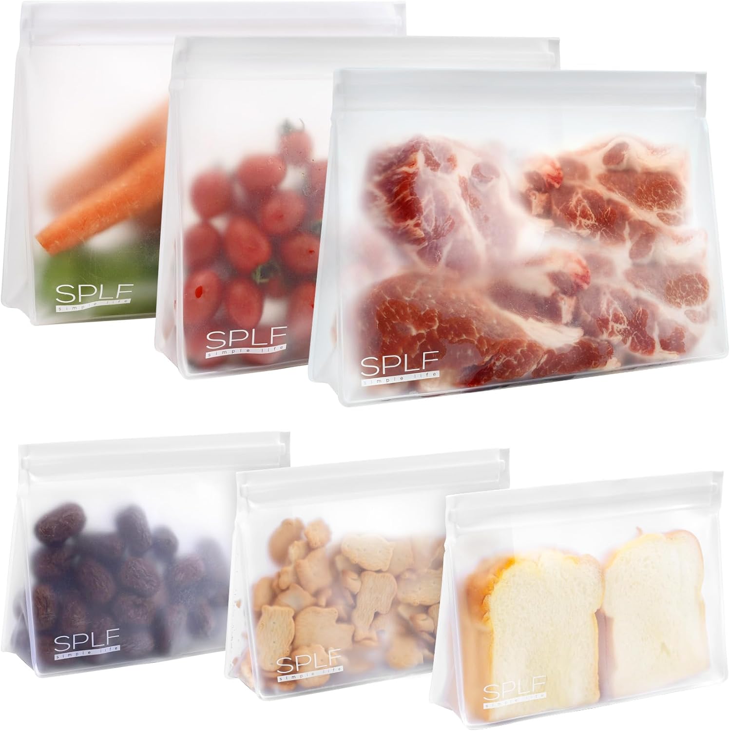 SPLF 6 Pack Dishwasher Safe...