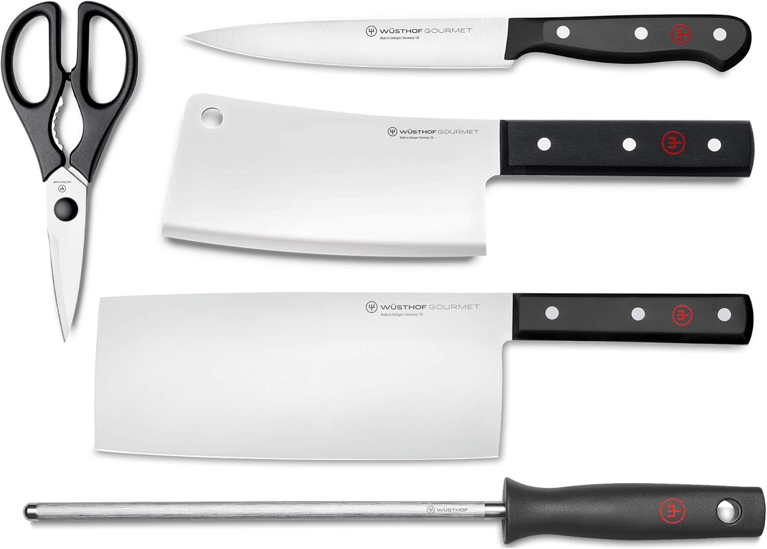 Buy Wüsthof Gourmet 5-Piece Knife Block Set at Ubuy Macao