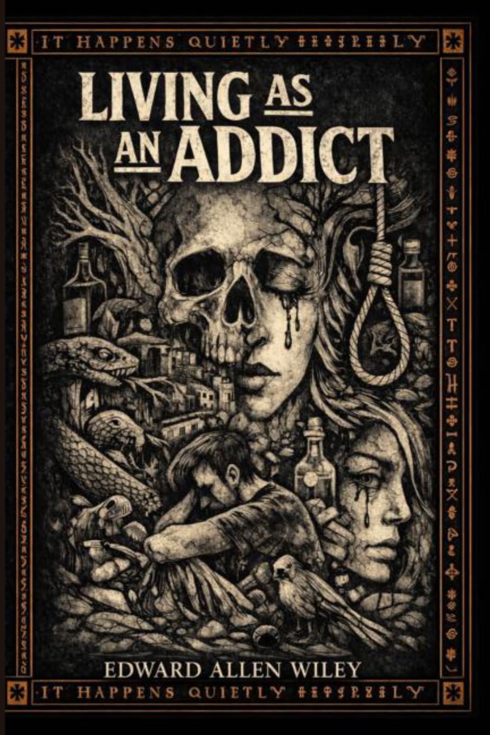 LIVING AS AN ADDICT: A First-Person Descent Into Habit, Awareness, and the Edge of Change (Living With....)