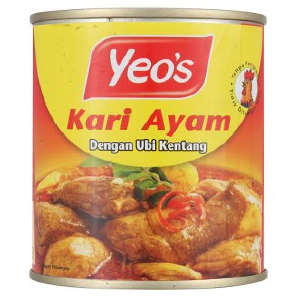 Yeo's Chicken Canned 280g/285g (Chicken Curry with Potatoes 280g, 9 Count)