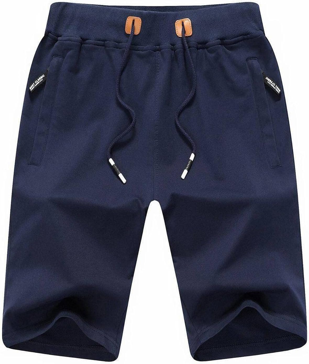 STICKON Mens Shorts Casual Summer Shorts with Pockets