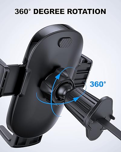 Miniatura 6 de Soporte de teléfono para automóvil, soporte de teléfono para ventilación de automóvil, soporte de teléfono celular ultra estable con clip de gancho