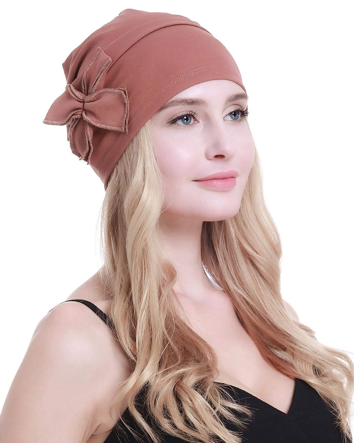 osvyo Bamboo Chemo Headscarf for Women Hair Loss – Cancer Slip On Headwear Turbans Sealed Packaging