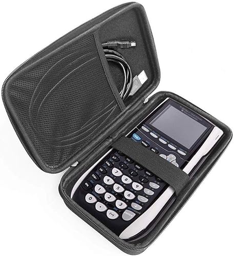 Miniatura 2 de Estuche rígido compatible con calculadora gráfica Texas Instruments TI-84 Plus C Silver