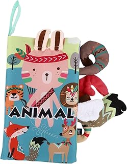 Toyvian Livro De Pano De Cauda Livros Educativos Infantis Livro Macio Para Bebês Livro Montessori Ensino Prop Menino Menina Livro Brinquedo Brinquedos Para Crianças Livro De Pano