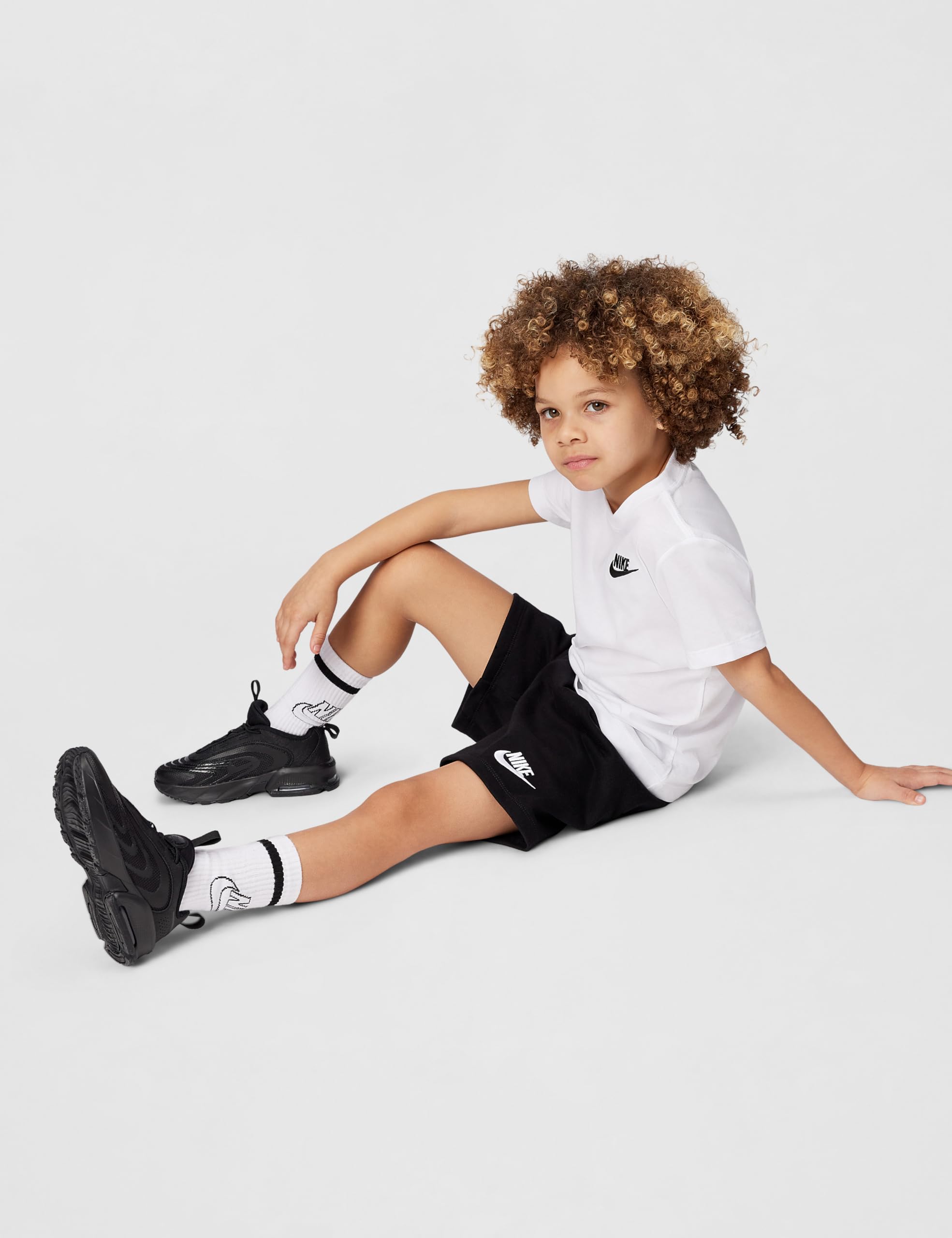 Nike Baby - Jungen Nkn Club Lbr Knit Short Set Shirt