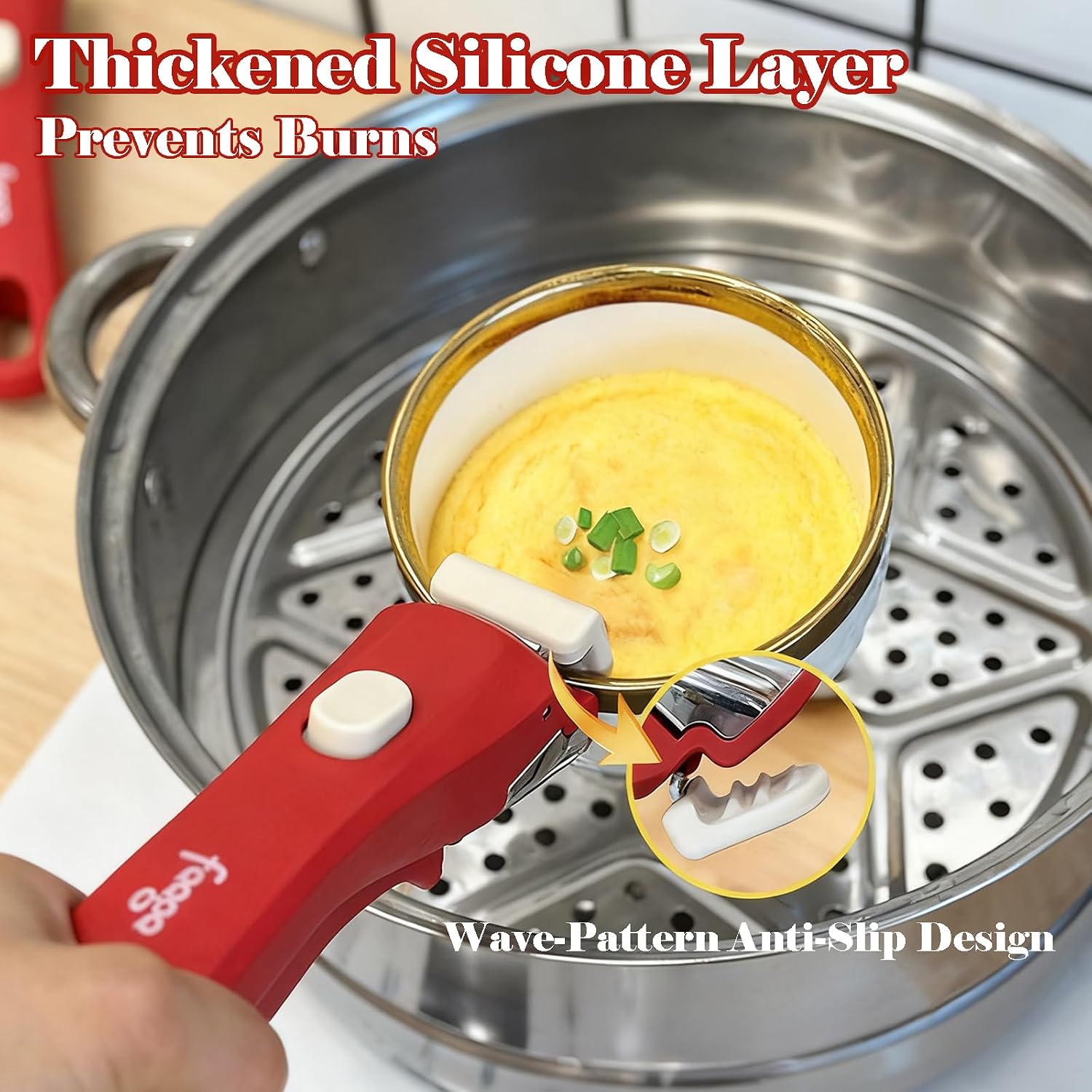 2Pcs Removable Handle Replacement, Ideal for Pots Pans All Cookware