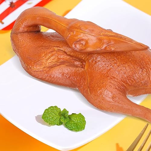 Miniatura 3 de LOGOFUN Pato asado artificial modelo falso pato de Pekín simulación exhibición de alimentos fotografía accesorios decoración