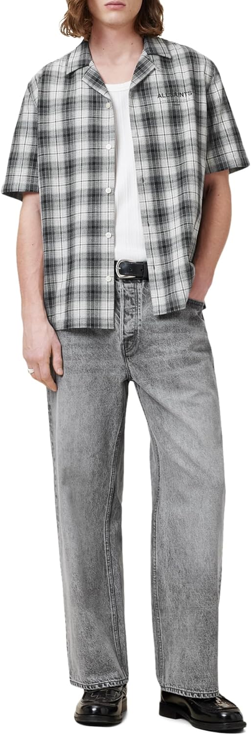 AllSaints Men's Undermono Ss Shirt