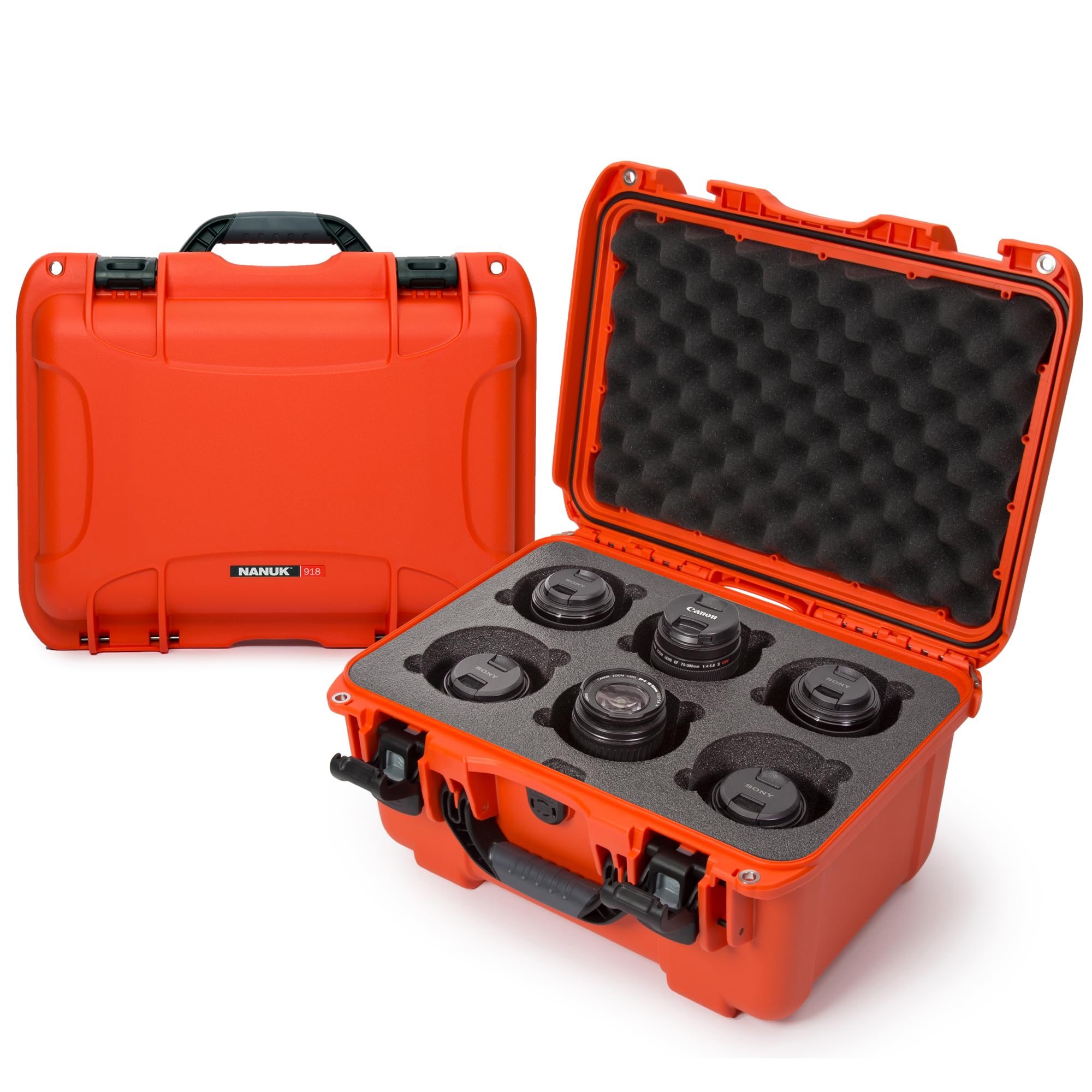 Amazon.com: NANUK 918 Waterproof Camera Lens Case with Custom Foam