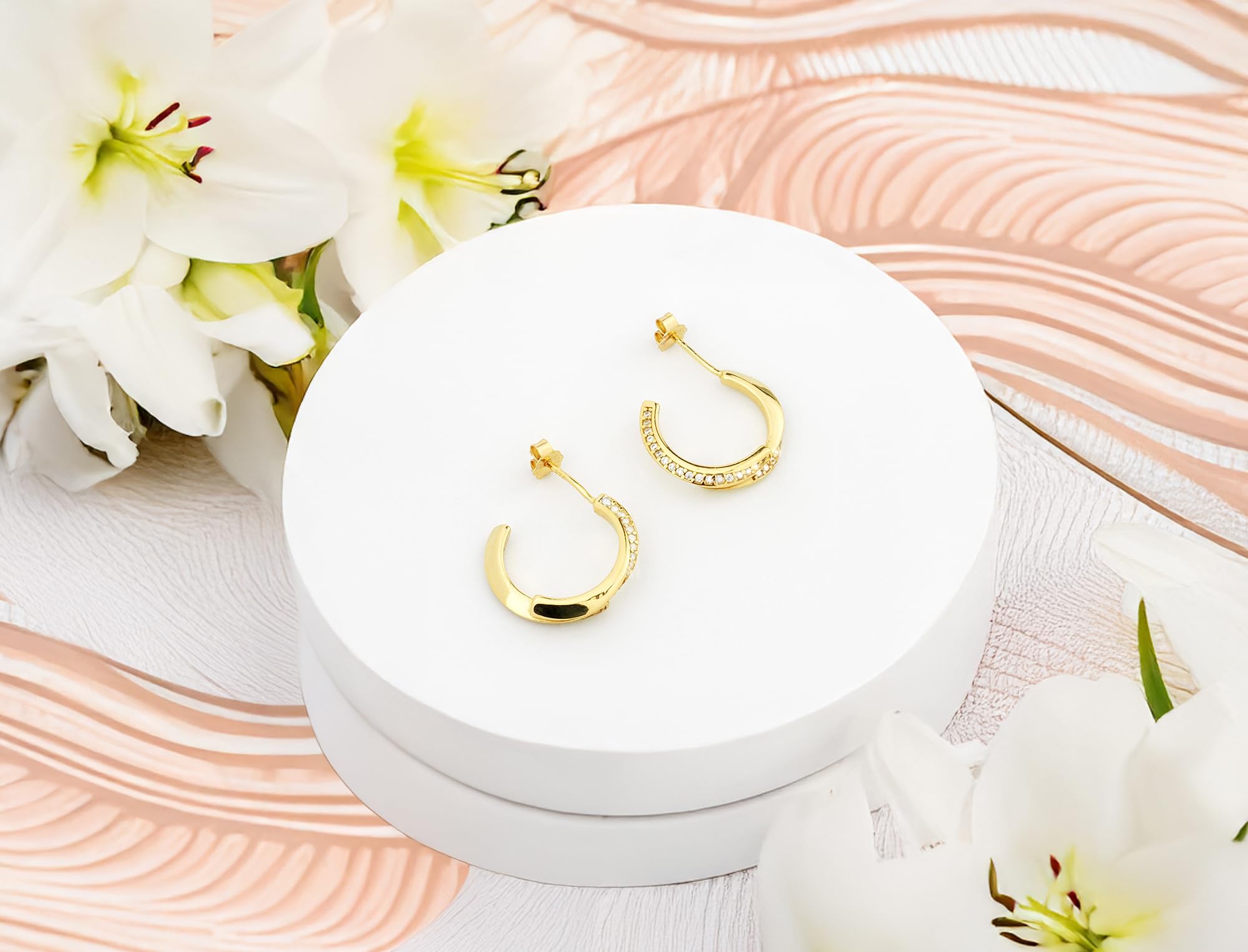 SOFIA MILANI - Damen Ohrringe 925 Silber - mit Zirkonia Steinen - Zirkonia Ohrstecker
