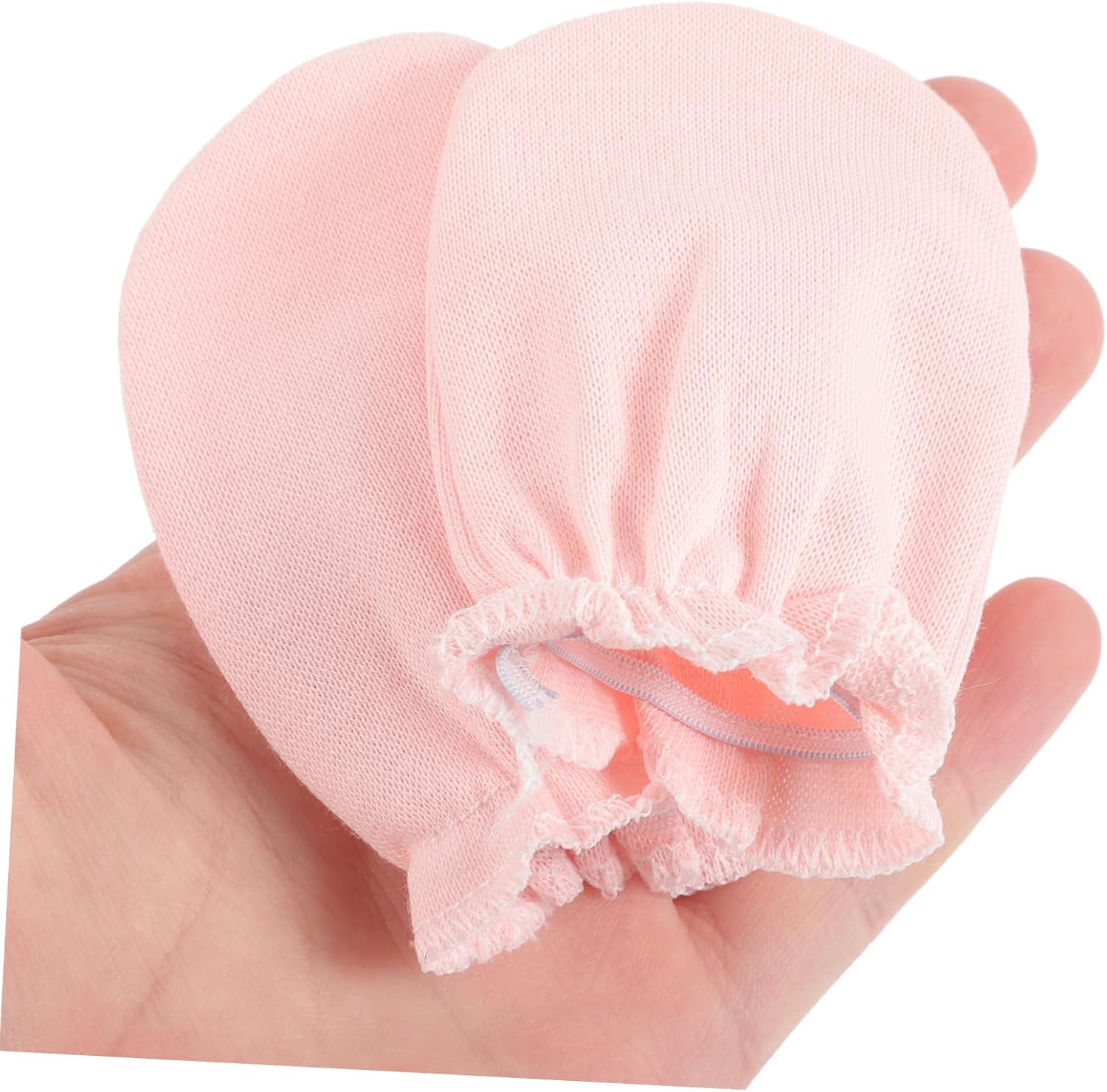 Wakauto 3 Sets Hat Mittens and Socks Newborn Boy Girl Soft Newborn Gloves and Socks for Winter Comfortable Lightweight Beanie Caps for Birthdays Parties Everyday Wear