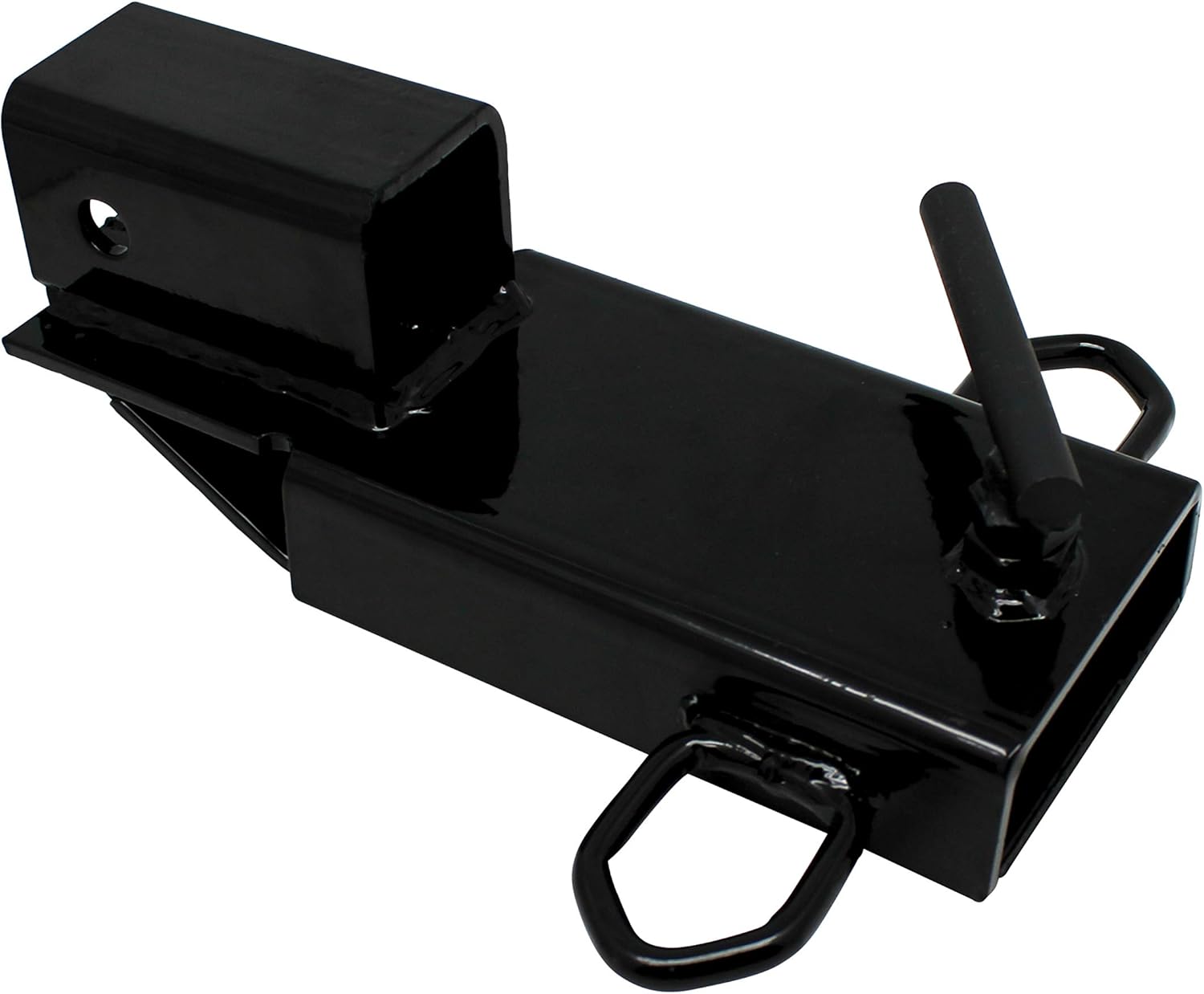 Extreme Max 5001.1373 Clamp-On Forklift Fork Hitch Receiver Adapter - 2", Black