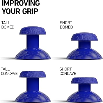 SCUF Instinct Interchangeable Thumbsticks 4 Pack, Replacement Joysticks only for SCUF Instinct Pro Performance Xbox Series X|S Controller - Blue