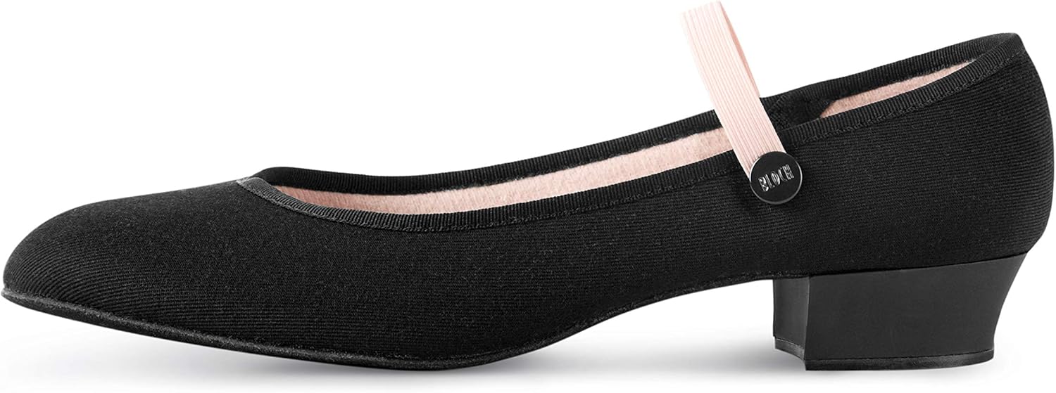 Bloch womens Accent Dance Shoe, Black, 7 Medium US