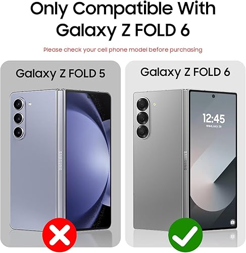 Miniatura 2 de Funda tipo cartera para iPhone 16 Pro con tarjetero (4-5 tarjetas), bloqueo RFID integrado y cubierta de cámara, delgada y elegante funda de