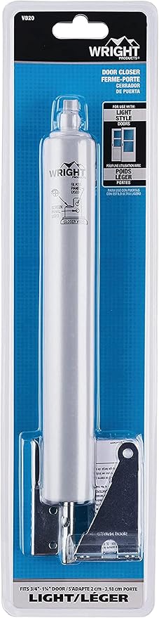 Cierre neumático Wright Products V820 mediano aluminio miniatura 4
