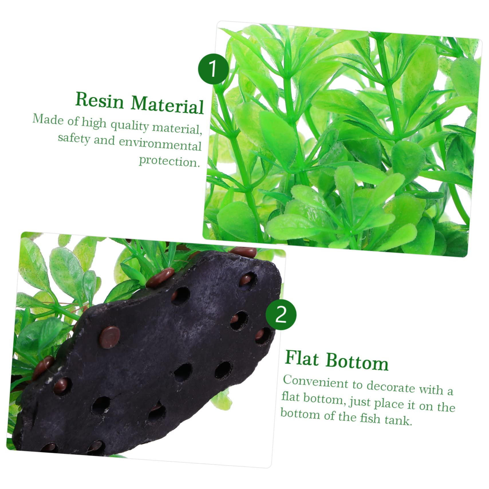 DOITOOL 3stücke Künstliche Wasserpflanzen Für Aquarien Realistische Aquarium Dekoration Flexible Und Lebensechte Fisch Tank Zubehör Für Heim Und Bürogestaltung Grüne Künstliche