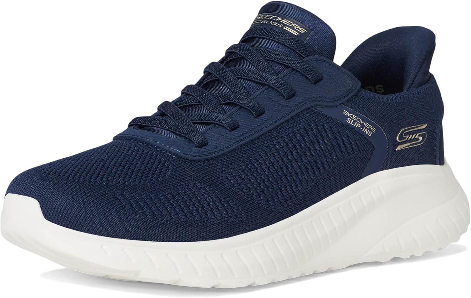 Skechers Women's Bobs Squad Chaos-Current Muse Hands Free Sneakers - Image 8