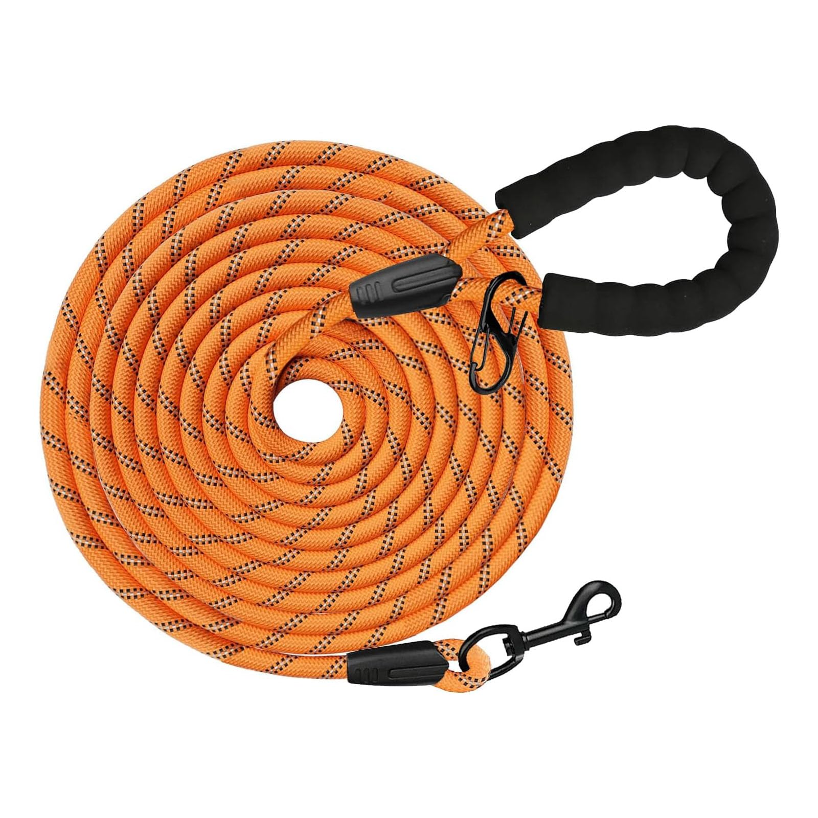Guinzaglio per Cani, 1.2M 1.5M 2M 3M 5M 10M 20M 30M Lungo Nylon Guinzaglio Cani Resistente Leggero con Comoda Impugnatura, Riflettente Lunghina Cane, Adatto per Cuccioli, Piccoli, Medi e Grandi