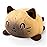 TeeTurtle - The Original Reversible Cat Plushie - Siamese - Cute Sensory Fidget Stuffed Animals That Show Your Mood