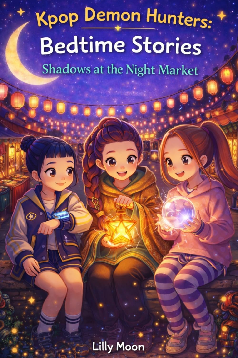 K-pop Demon Hunters: Bedtime Stories — Shadows at the Night Market: 12 Magical Bedtime Adventures at a Mysterious Night Market