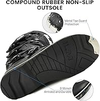 Vista 5 de ILM Botas de motocicleta impermeables ATV Motorcross Dirt Blike para hombres, modelo MX3