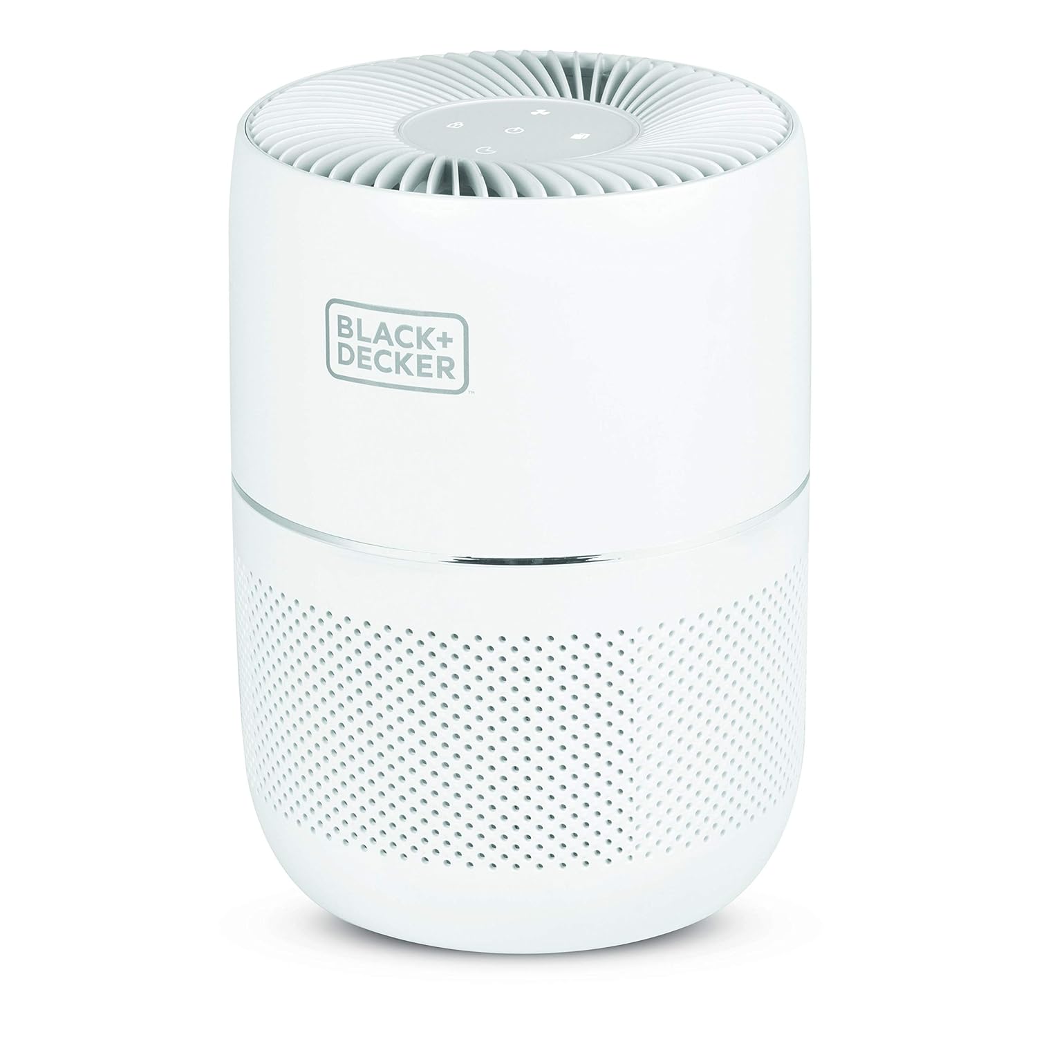 BLACK DECKER Tabletop Air Purifier HEPA Air Purifier for Rooms Up To 435 Sq Ft per 5 Air