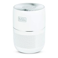 BLACK DECKER Tabletop Air Purifier HEPA Air Purifier for Rooms Up To 435 Sq Ft per 5 Air