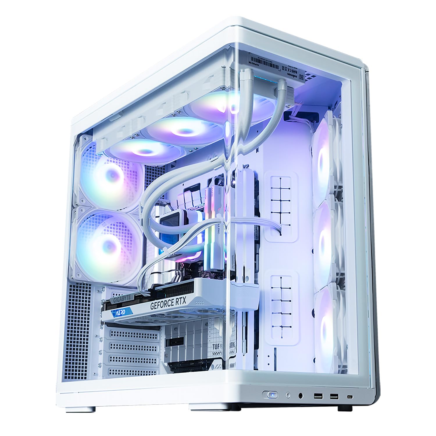 Amazon | ZALMAN P60 White ミドルタワー型PCケース CS9478 | ZALMAN
