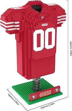 FOCO NFL Team 3D BRXLZ Jersey Puzzle