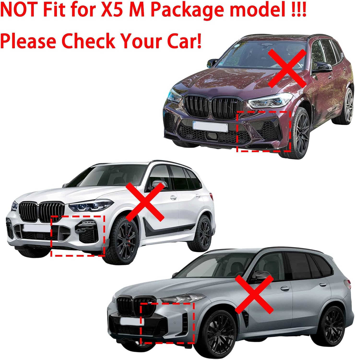 2PCS Aluminium Side Step Boards for 2019 2020 2021 2022 2023 2024 2025 2026 BMW X5 G05 xDrive 40i 50i sDrive 40i Running Boards Nerf Bar Driver and Passenger Side