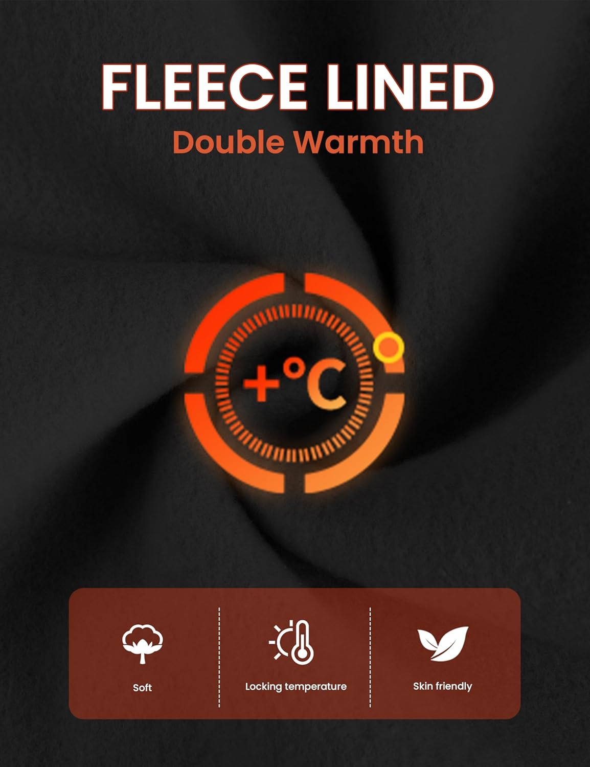 Hongsui Women's Baggy Sweatpants Fleece Lined Fall Winter Barrel Leg Pants Casual Drawstring Palazzo Pants with Pockets - Image 7