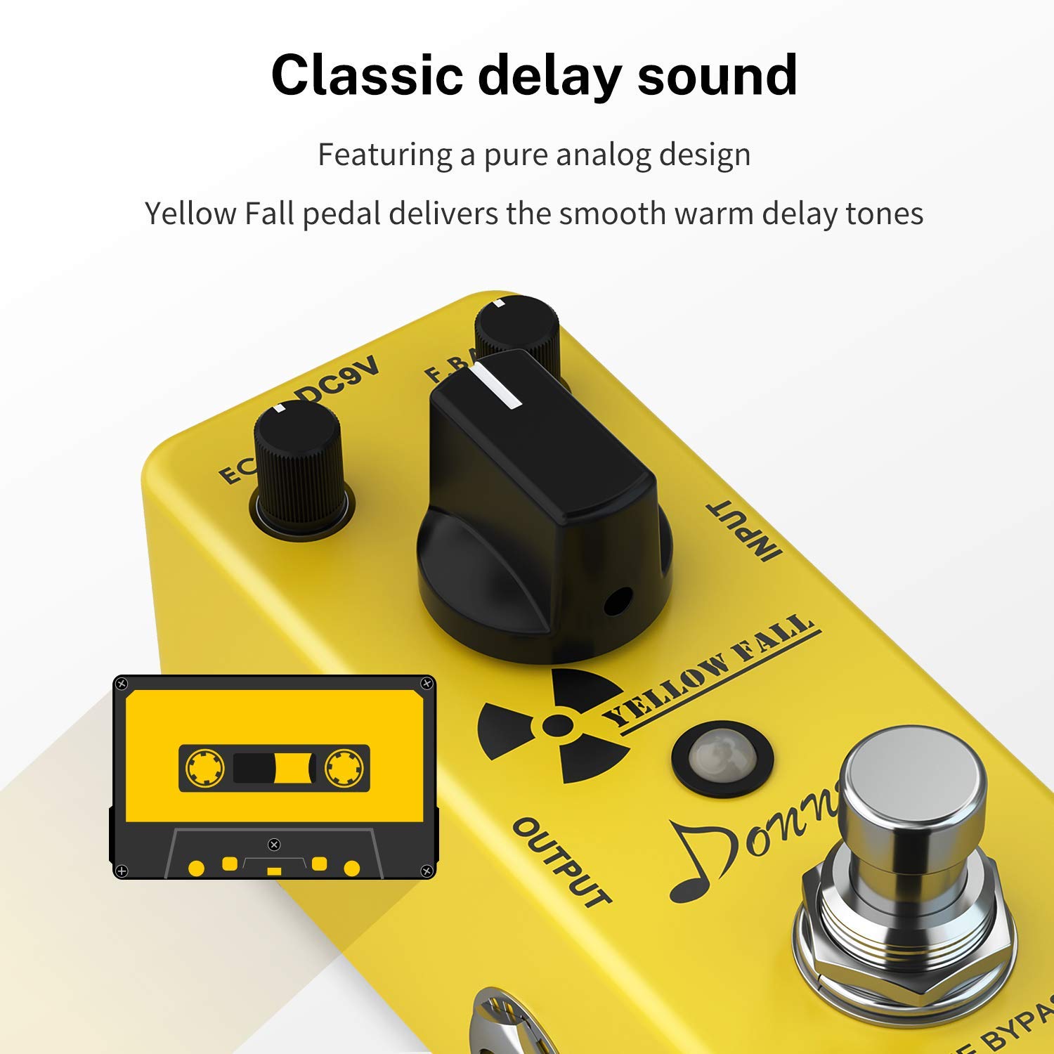 Amazon.com: Donner Stereo Looper Pedal Bundle with Delay