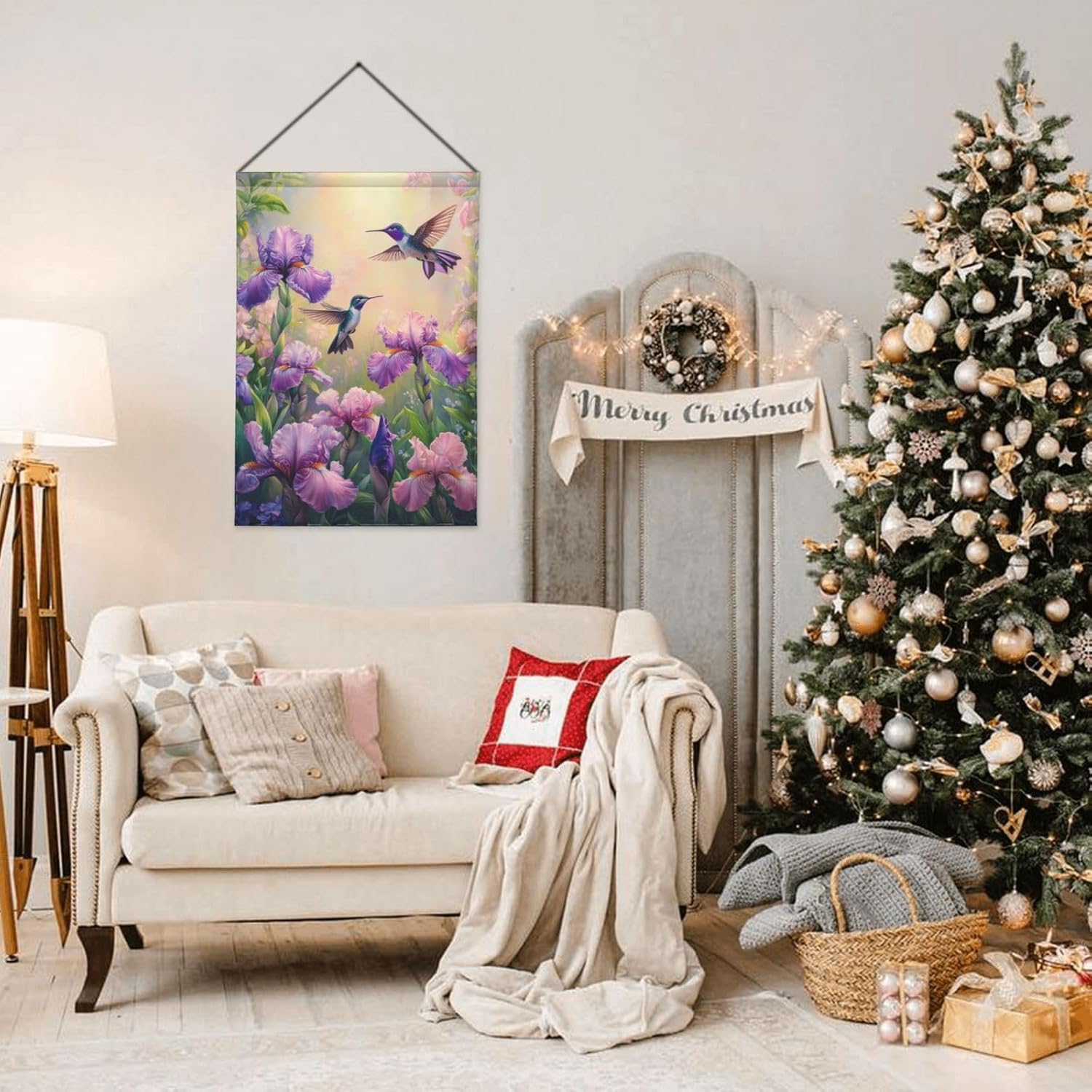 Hummingbird Haven Garden Flags 12×18 Inch Double Sided Decorative Yard Banner Seasonal Flag for Outdoor Outside Decor - Image 7