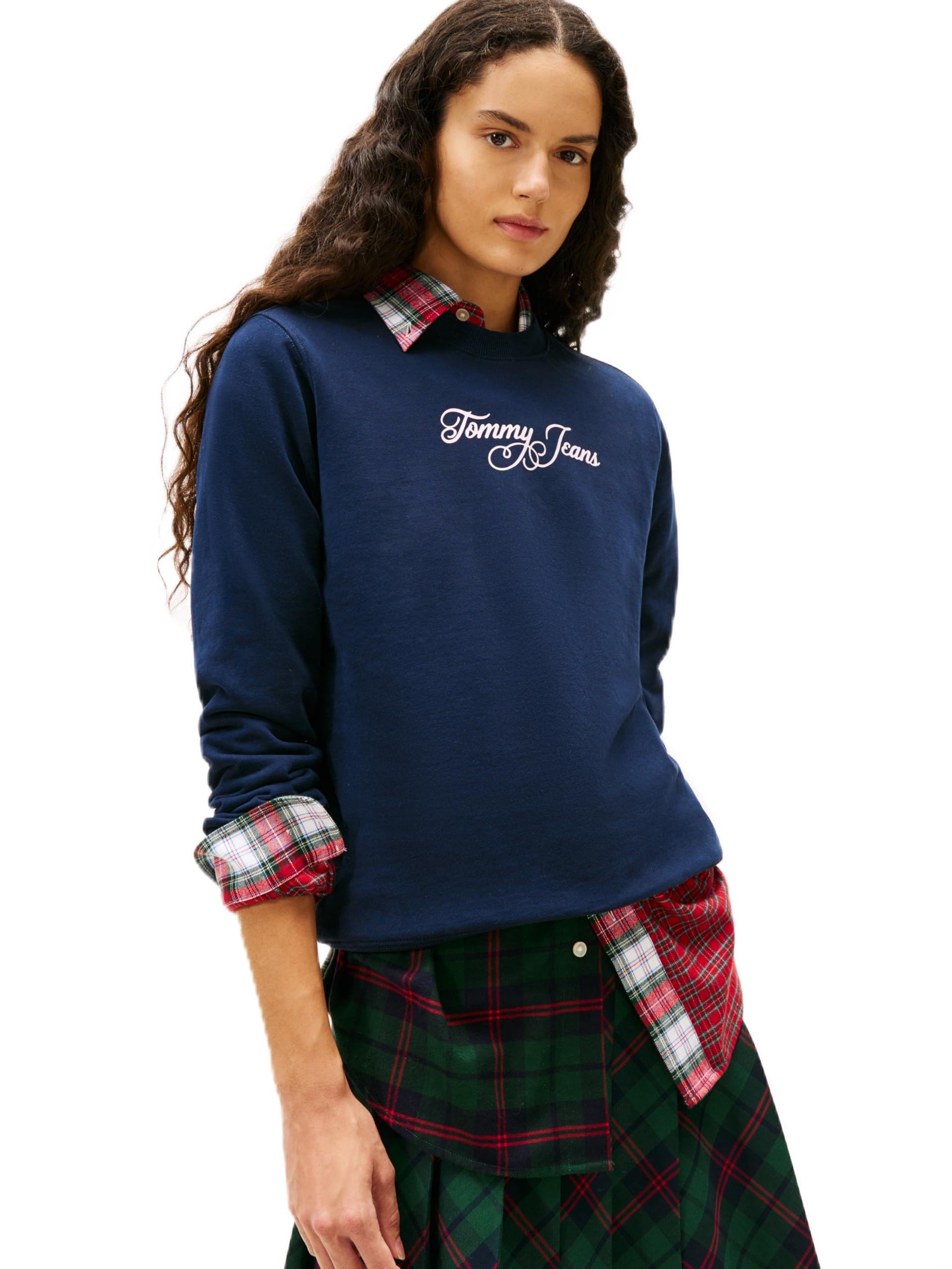 TJW REG ESS LOGO 1 CREW EXT Sweatshirt Kadın
