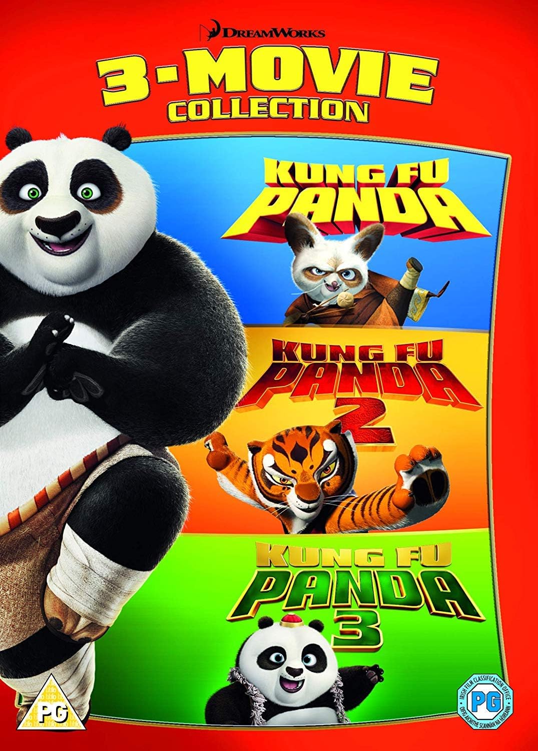 Kung Fu Panda 3-Movie Collection DVD [2018]
