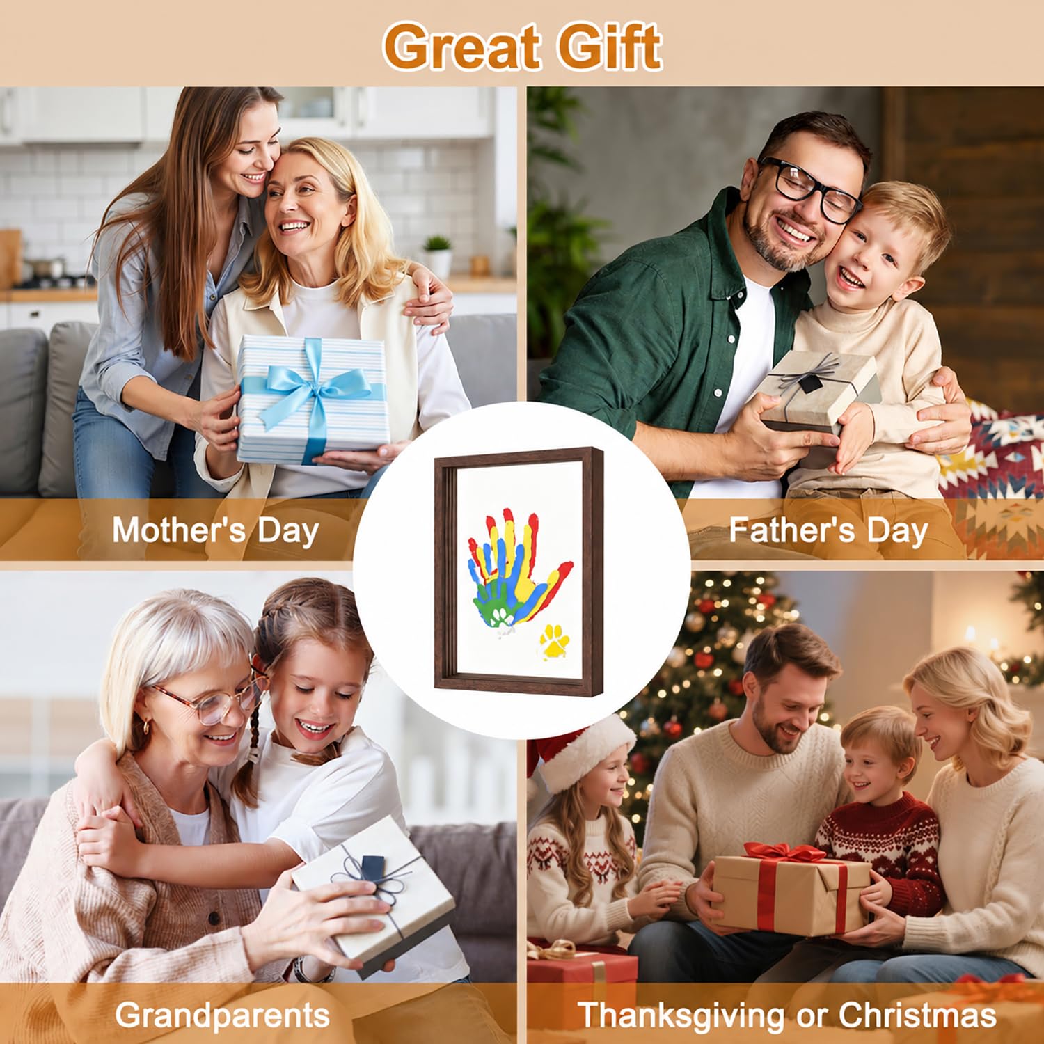 Family Handprint Kit - Create Lasting Memories -3 Family Handprint Kit - Create Lasting Memories -3