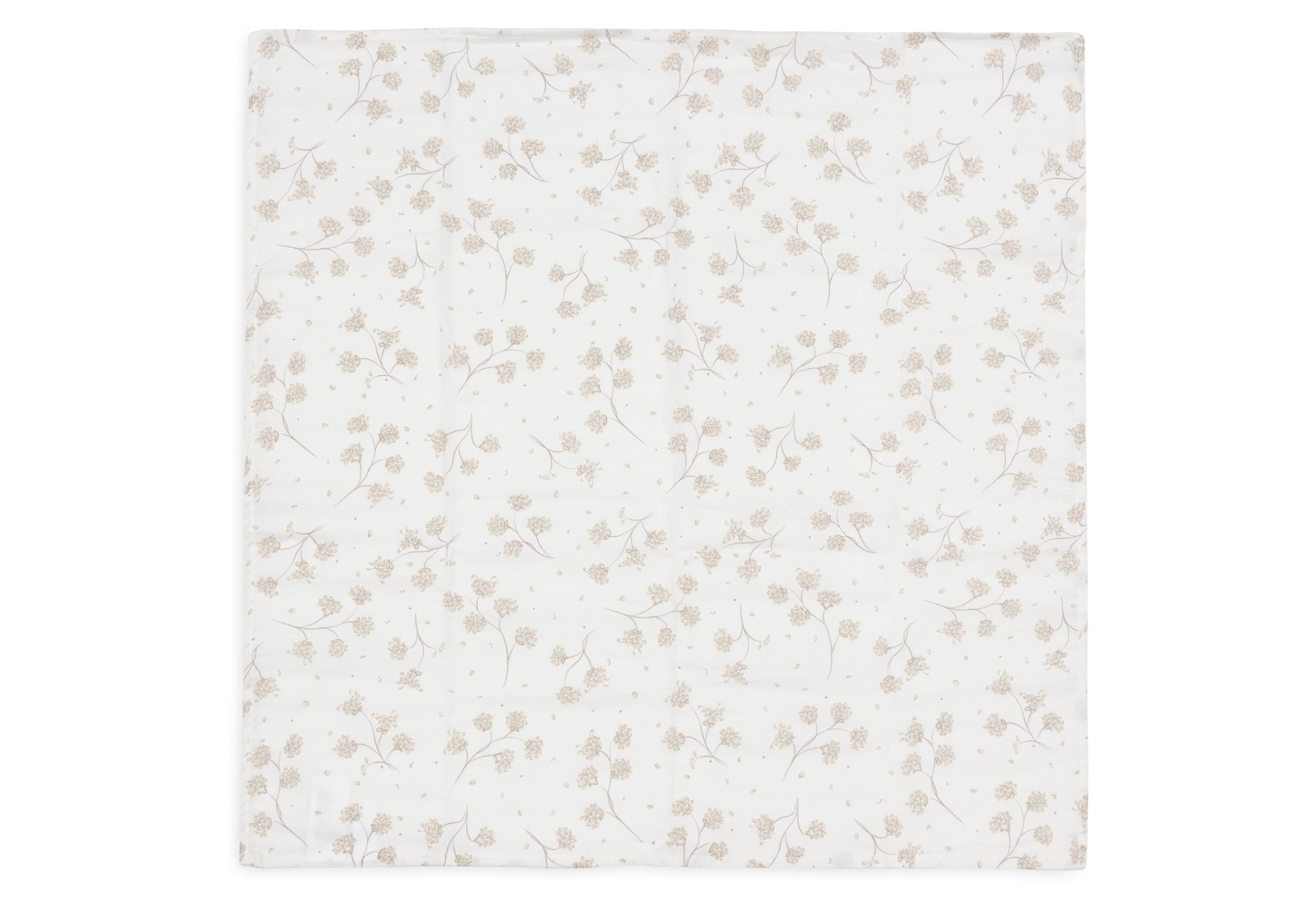 Jollein Muslin Cloth Baby - Leafy Dreams - 3-Pack - 70x70cm - 100% Cotton - Baby Muslin Cloths - Oeko-TEX Certified - Image 2