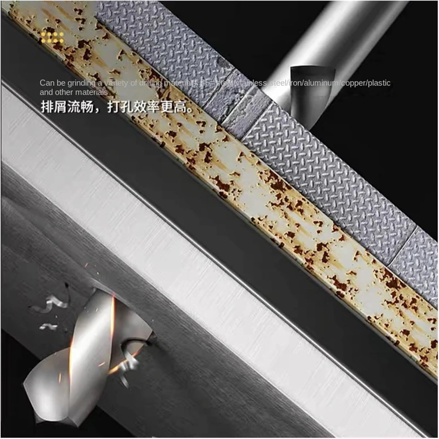 Drill Bit Sharpener Portable Angle Grinder Disc Universal Ordinary Grinder Drill Bit 120W Sharpening Tool Versatile Applications,3-13 Range-CBN