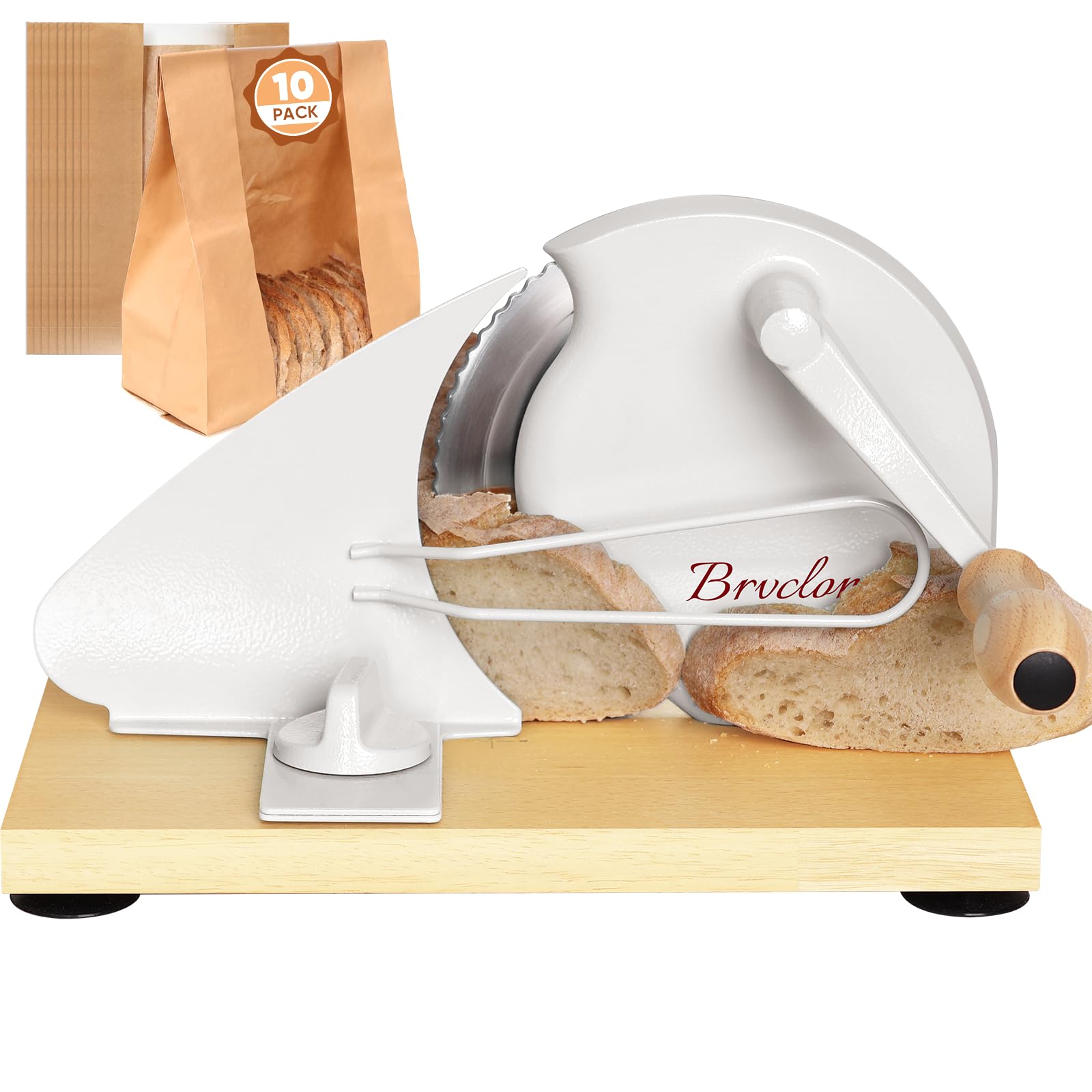 Brvclon Bread Slicer - Make Perfect Slices! -11