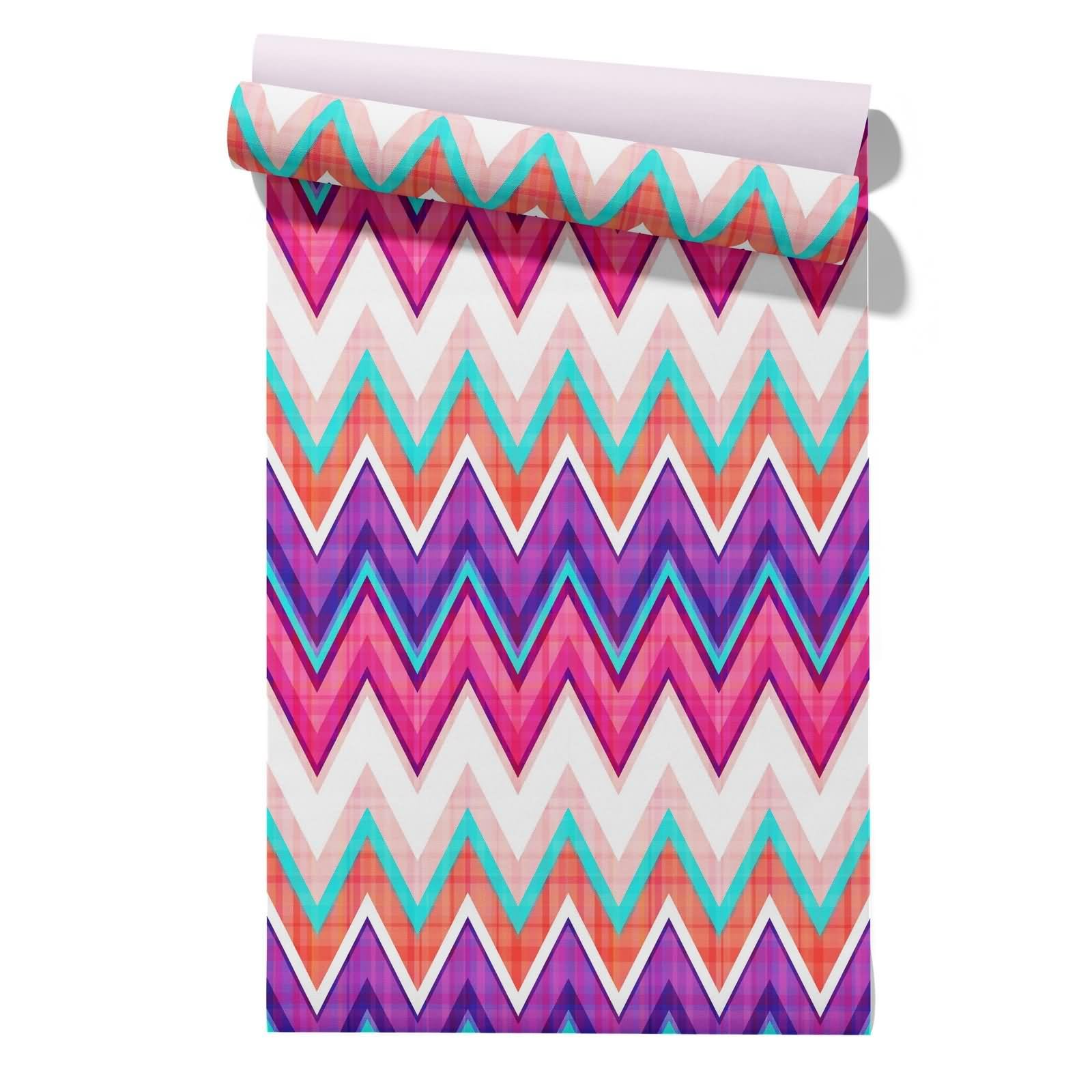 Cevan Style 15 Bathroom Wallpaper Glue Drawer Liner Rubber Geometric Waves Modern Individuality 45X200cm