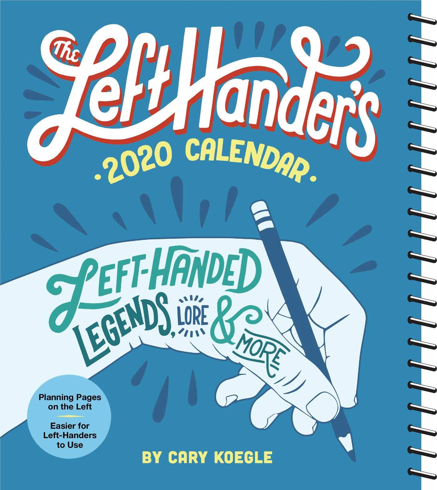 Left-Hander's 2020 Weekly Diary Planner